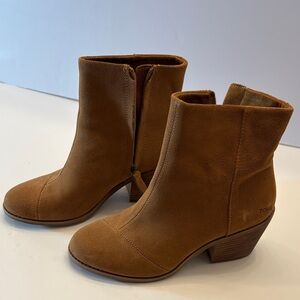 TOMS Women's Brown Ankle Booties